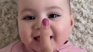 cute baby video a