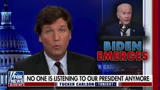 Tucker SLAMS Biden's EMBARRASSING Press Conference
