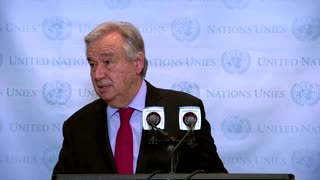 U.N. chief commends truce between Hamas, Israel