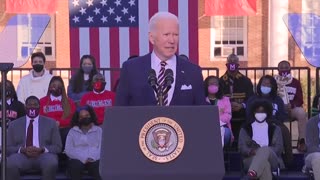 Joe Biden says Americans who are opposed to his radical election overhaul bills are domestic enemies
