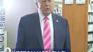 Reporter Asks President Trump Who He Voted for - His Response Cracks Them Up