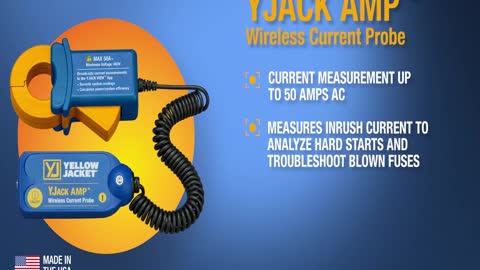 YJACK PRESS, YJACK VAC, YJACK AMP Wireless Sensors