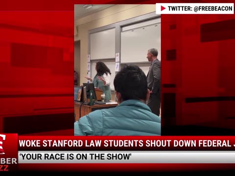 Watch: Woke Stanford Law Students Shout Down Federal Judge