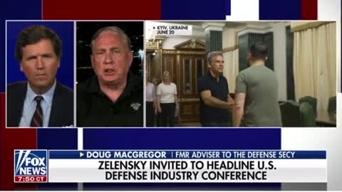 Doug Macgregor: Zelensky Invited to Headline US Defense Industry Conference.