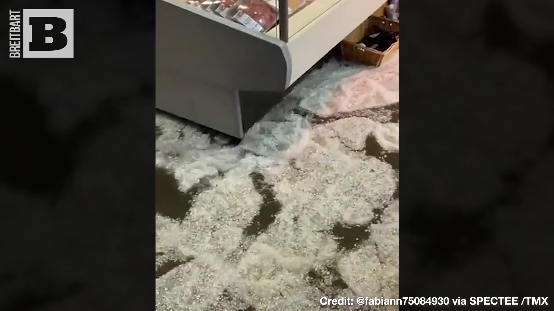 Watch Grocery Store Floods After Fluke Hail Storm In Ireland