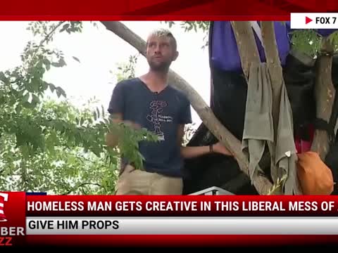 Watch This: Homeless Man Gets Creative In This Liberal Mess Of A City