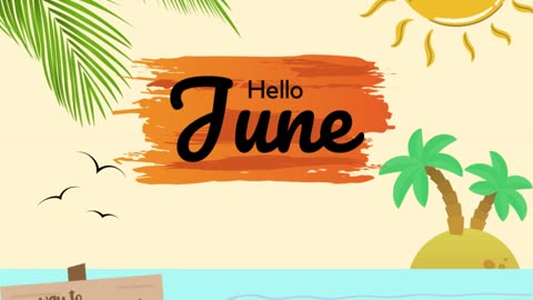 Welcome June 😎🩴🌞