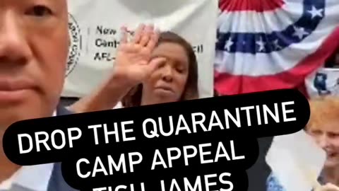 🚨Drop the Quarantine Camp Appeal in NY Tish James - Featuring Koziswellness