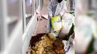 Activists dump dung outside Aussie minister's office
