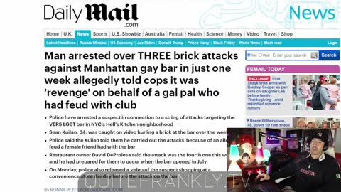 Anti-Gay Brick Attack!?