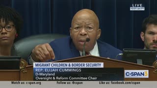Cummings questions border chief about immigrant children