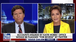 Kari Lake reacts to the revelation that Katie Hobbs' office contacted Twitter to censor posts
