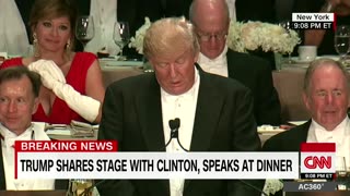 🔥 President Trump's Famous Declaration of War At The Al Smith Dinner