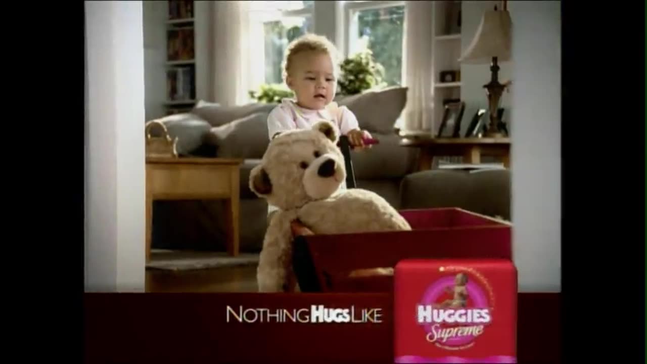 Huggies Supreme Diapers Commercial (2003)