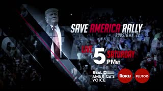 Join us for LIVE coverage of President Trump's Save America Rally in Robstown, TX