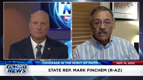 Mark Finchem Discusses the Arizona Election on Victory News (11/14/2022)