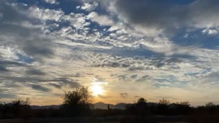 Sunset 1/5/2021 Quartzite Arizona