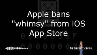 Apple bans “whimsy” from iOS App Store