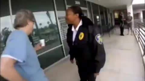 Possessed Abortion Doctor confronted by Pro-life supporter