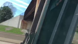 Bridge Beats Dump Truck