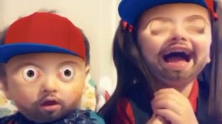 Brother And Sister Try Out A New Snapchat Filter With Hysterical Results