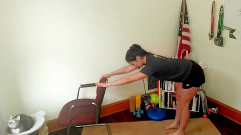 Chair Hamstring Stretch