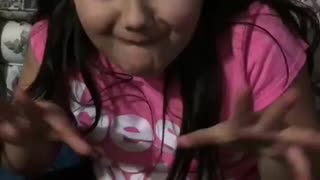 Little girl rapping wifi wifey