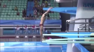 Youth Olympic Games medalist demonstrates his skills
