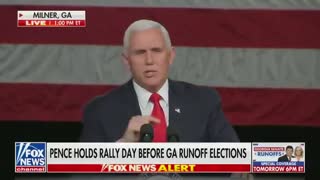 Pence Drops MAJOR HINT At What Will Go Down On January 6