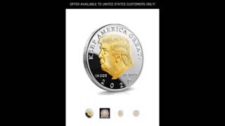 Free Commemorative President Trump Coin
