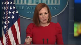 Psaki is asked which metrics are used to determine travel restrictions