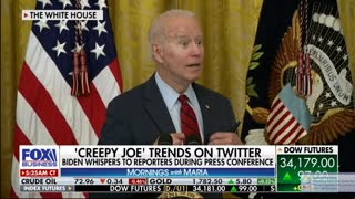 Biden’s Whispering Reporters and Incoherent Comments Concerns Many