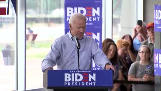 Joe Biden promising to cure cancer if elected president