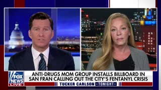 Gina McDonald, co-founder of Mothers Against Drug Deaths, speaks out against the fentanyl crisis in San Francisco