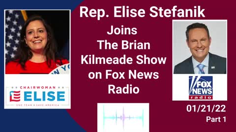 Elise joins the Brian Kilmeade show about Democrat failures. Part 1. 01.21.22.