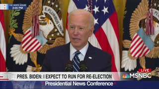 Biden Plans To Run For Re-Election