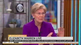 Elizabeth Warren Repeats FAKE Claims About Republicans and Election Security