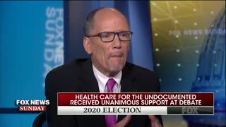 Tom Perez says free healthcare for illegal immigrants is 'not a handout'