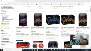 Review of Noir Folgers Coffee A Product Review