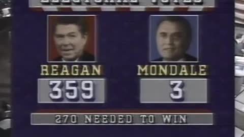 ABC: Reagan-Mondale Election Night '84