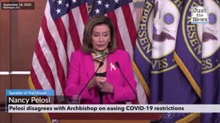 'We should follow science on this' Pelosi disagrees with Archbishop on easing COVID-19 restrictions