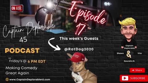 Sniffin’ Around with RatDog2020 on the Captain Deplorable 45 Podcast