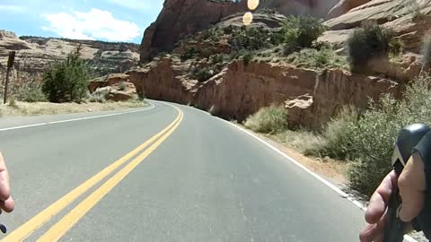 Riding on the Colorado National Monument