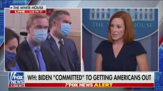 Doocy CONFRONTS Psaki About Biden Following Demands From The Taliban