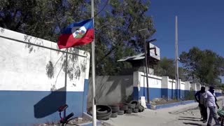 Haiti police block streets, break into airport in protest