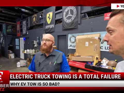 Video: Electric Truck Towing Is A Total Failure
