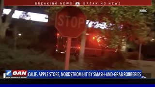 Calif. Apple Store, Nordstrom hit by smash-and-grab robberies