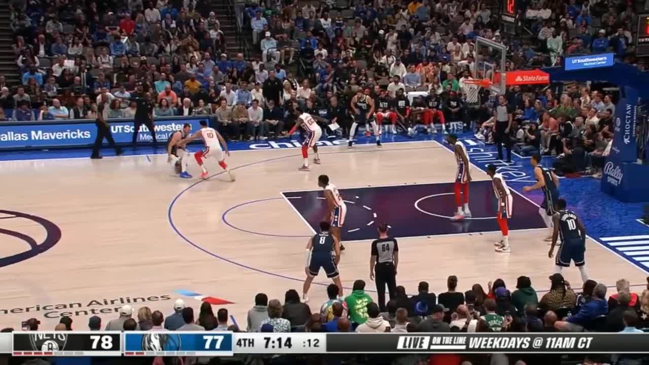 Luka Doncic makes Ben Simmons cross his legs with ankle breaker but ...