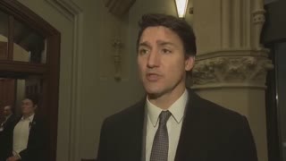 Trudeau on protests in China
