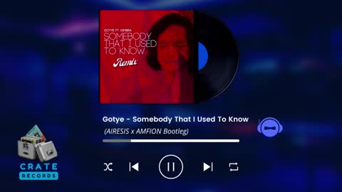 Gotye - Somebody That I Used To Know (AIRESIS x AMFION Bootleg) | Crate Records